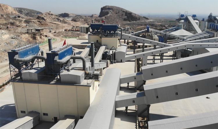 香蕉视频在线视频環保與萬有石料合作建設新型環保砂石骨料生產線